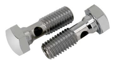 CHROME BREATHER BOLTS